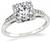 1920s gia cert diamond engagement ring 1