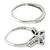 Diamond Platinum Engagement And Diamond Wedding Band Set 