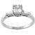 Mid century Diamond Gold Engagement Ring