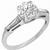 diamond platinum engagement ring 1