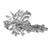 platinum diamond floral pin 4