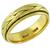 1960s 18k Yellow Gold Weave Wedding Band