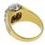 Diamond Cluster 14k Yellow Gold Ring