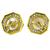 Diamond Mabe Pearl 18k Yellow Gold Earrings 