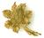18k yellow gold  Bvlgari Collection flower pin 1
