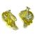 2.30ct Diamond 18k Yellow & White Gold Wings Earrings