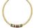 1.05ct Diamond 3.20ct Multi Color Gems Gold Necklace