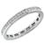 18k white gold diamond eternity wedding band 1