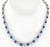 25.00ct Sapphire 22.40ct Diamond Tennis Necklace Photo 1