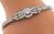 Art Deco Style Round Cut Diamond Platinum Bracelet