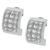 diamond 14k white gold earrings 2