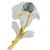 black pearl 18k white gold flower pin 2