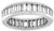 3.00ct diamond eternity wedding band photo 3