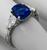 sapphire diamond platinum engagement ring 2