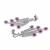 8k white gold ruby and diamond earrings 4