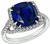 5.16ct Sapphire 1.00ct Diamond Engagement Ring Photo 1