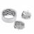 diamond 18k white  gold ring and earrings set 4