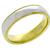 2 Tone Gold Milgrain Wedding Band