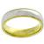 14k  White & Yellow Gold Wedding Band