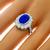 7.34ct Sapphire Diamond Gold Ring | Israel Rose