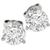 2.70ct Diamond Martini Stud Earrings