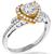 GIA 1.11ct Diamond Gold Engagement Ring