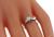 Antique 0.35ct Diamond Engagement Ring Photo 2