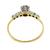 diamond 14k yellow and white gold engagement ring 4
