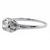 diamond 14k white gold engagement ring  3