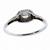 diamond 14k white gold engagement ring  4