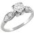 diamond platinum engagement ring 1