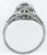 antique 0.63ct diamond engagement ring photo 4