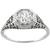diamond 14k white gold engagement ring 3