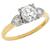 diamond 14k yellow gold engagement ring  1