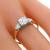 diamond 14k yellow gold engagement ring  2