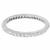 platinum diamond eternity wedding band  4