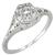 antique 1.04ct diamond engagement ring photo 1