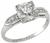 Antique 1.05ct Diamond Engagement Ring photo 1