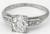 Antique 1.05ct Diamond Engagement Ring photo 3