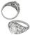 egl cert diamond platinum engagement ring 3
