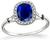 Antique 1.62ct Sapphire Engagement Ring