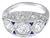 antique 1.70ct diamond sapphire anniversary ring photo 3