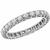 antique diamond eternity platinum wedding band 1