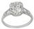 antique 1.76ct diamond engagement ring photo 1