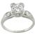 Diamond Platinum Engagement Ring 