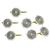 diamond crystal 14k yellow and white gold antique tuxedo stud set 3