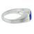 diamond sapphire platinum ring 4