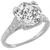 antique 3.05ct diamond engagement ring photo 1