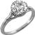 diamond platinum engagement ring 1