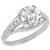 platinum diamond engagement ring 1